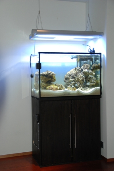 Allas kaappeineen koko komeudessaan